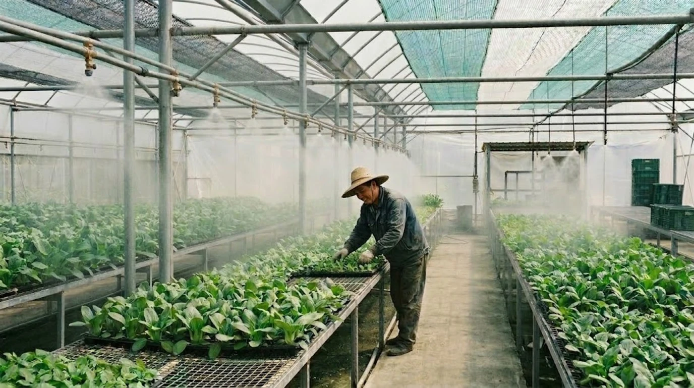蔬菜溫室降溫